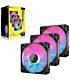 Corsair iCUE Link RX120 RGB 120mm PWM fan Triple starter kit