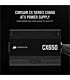 Corsair CX Series CX650 650 Watt 80 Plus Bronze Certified PSU
