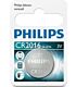 Philips Minicells Battery CR2016 Lithium-Sold as Box of 10, Retail Box , No Warranty