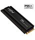 Crucial T500 1TB M.2 NVMe Gen4 with Heatsink NAND SSD