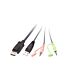 Aten 2-port USB DisplayPort Cable KVM Switch
