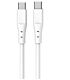 Ezra TypeC To TypeC 2meter PD20w White Cable