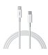 Ezra TypeC To TypeC 1.8meter 60w White Data Cable
