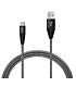 Ezra UsbA To TypeC 3A 1meter Fast Charging Black Braided
