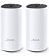 TP-Link Deco M4 AC1200 WiFi 5 Dual-Band Whole Home Mesh Gigabit White Wireless Router - 2-Pack