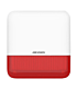 Hikvision AX Pro Wireless External Sounder Red