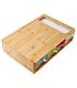 Eiger � Bernese Bamboo Cutting Board with Prep Storage
