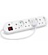 Electrosense 8 Way Multiplug 16A Power Strip