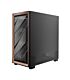 Antec FLUX ATX WOOD Mid Tower Gaming Chassis  Black