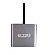 Gizzu 4-in-1 Type-C to Dual HDMI Hub