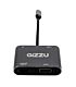 Gizzu 4-in-1 Type-C to HDMI/VGA/USB3.0 Hub
