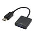 Gizzu 4K DisplayPort to VGA Active Adapter Poly