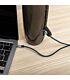 Gizzu 3.5mm AUX Cable 1.5m - Black/Blue