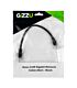 Gizzu Cat6 UTP Fly Lead Ethernet Network Cable 20cm - Black