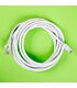 Gizzu Cat6 UTP Fly Lead Ethernet Network Cable 3m � White
