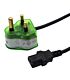 Gizzu Surge Protector 10A Kettle Plug Cable 1.5M