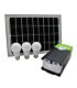 GIZZU 10W Solar Panel Lighting Kit