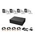 Hilook 4Ch 4x 2MP Bullet Cameras with 330GB SSD CCTV DIY