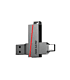 Hiksemi Dual Slim 128GB 2-in-1 USB Flash Drive