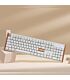 Keychron K10 HE Special Edition Full-size Hot-Swap Gateron Dbl-Rail Nebula Switch RGB Wireless Keyboard - White (Wood + Al)