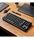 Keychron K8 QMK 80% TKL Wireless Mechanical Keyboard V2 Red Switches - Black