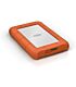 LaCie Rugged Mini - 1TB External Hard Drive USB 3.0 Silver/Orange