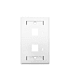 Linkbasic Two Port Faceplate 115 x 70mm