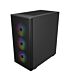 FSP M220 ATX Mid Tower Gaming Chassis - Black