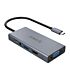 Orico 5 in 1 [1 x HDMI | 1xUSB3.0 | 1xVGA | 1x3.5mm | 1xType-C PD] Multifunctional Docking Station - Grey