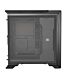 Cooler Master Mastercase SL600M Black Anodized Aluminum Panels Vertical Layout Acoustic Noise Reduction Proximity Lighting