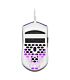 Cooler Master MM711 RGB Matte White Ultra Light 53g Gaming Mouse UltraWeave Paracord Cable Pixart PMW3389 Sensor PTFE Skates