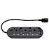 Multi Plug 3x16A 3x5A 0.5m IEC Cord Black