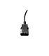 Multi Plug 5x16A 5x5A 0.5m IEC Cord Black