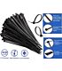 Noble Nylon Cable Ties 3.6 x 200mm Pack of 100 Black