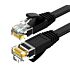 UGREEN NW102 Cat6 U/UTP Flat Ethernet Cable 0.5m - Black