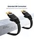 UGREEN NW102 Cat6 U/UTP Flat Ethernet Cable 5m - Black