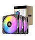 Antec P12 ARGB 120 PWM Case Fan 3 Pack - Black