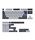 Keychron Double Shot KSA PBT Keycap Set - Dark Grey/White Smoke