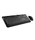 PCBuilder ALPHA Silent Wired Keyboard and Mouse Combo