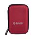 Orico 2.5 Portable Hard Drive Protector Bag Red