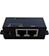 Single Port Fast Ethernet Passive PoE Injector