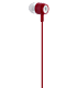 Pro Bass Catalyst series Blister Aux earphone With Mic Red