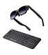 VITURE Pro XR Glasses & Logitech K400 Plus Wireless Keyboard Business Travel Bundle