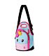Quest Neoprene Lunch Bag Unicorn Blue and Pink