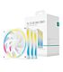 DeepCool FL12 SE 3-in-1 ARGB 120mm Fan 3 Pack - White