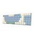 Redragon BS8772 Wireless Keyboard and Mouse Combo - Cream/Blue