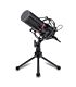 Redragon Cardioid USB Gaming Mic and Tripod - Black