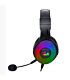 REDRAGON Over-Ear PANDORA USB (Power Only)|Aux (Mic and Headset) RGB Gaming Headset - Black