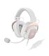 Redragon Zeus 2 USB|Virtual 7.1|2m Cable|3.5mm Detachable Omnidirectional Boom Mic|53mm Driver|Gaming Headset - White