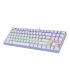 REDRAGON KUMARA Mechanical 87 Key|RGB Backlit Gaming Keyboard - White